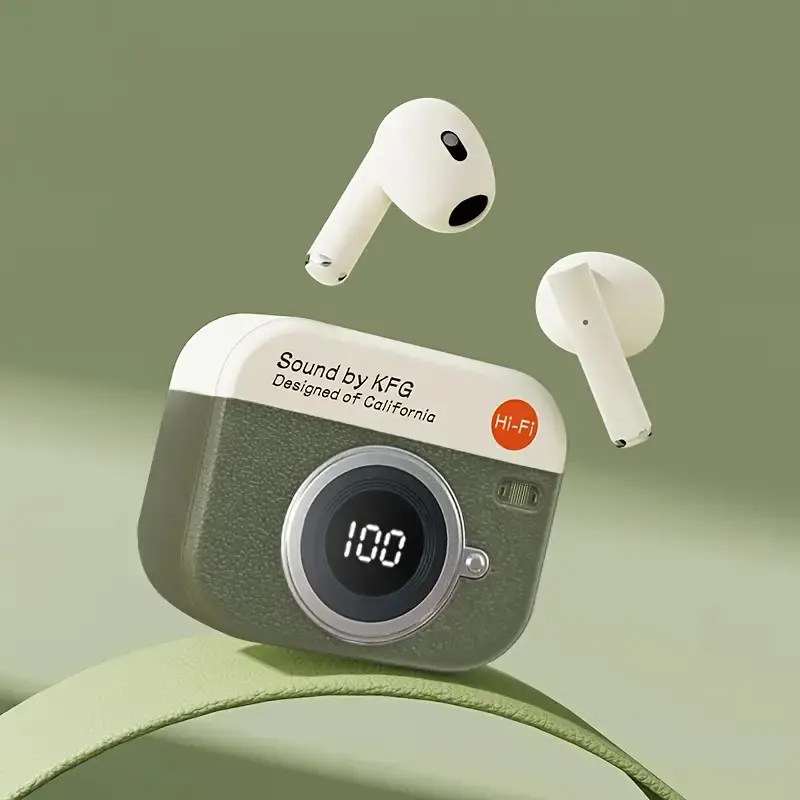 2025 LAN XUN True Wireless cartoons camera with music semi in-Ear Headphones couples sports mini Earbuds video TWS 9D HIFI Stereo HD calling Stereo Cortical Earphones for Android for iPhone music Cellphone smart Earpieces headphones, Wired Headphones, Wired Earphones, Travel Earbuds, Sports Earphones, Stylish Wireless Headphones, Compact Earphones, Plastic Build Earbuds, Durable Earphones, Tws Earphones, Stereo Headphones, Remote Workers, Couples Headphones