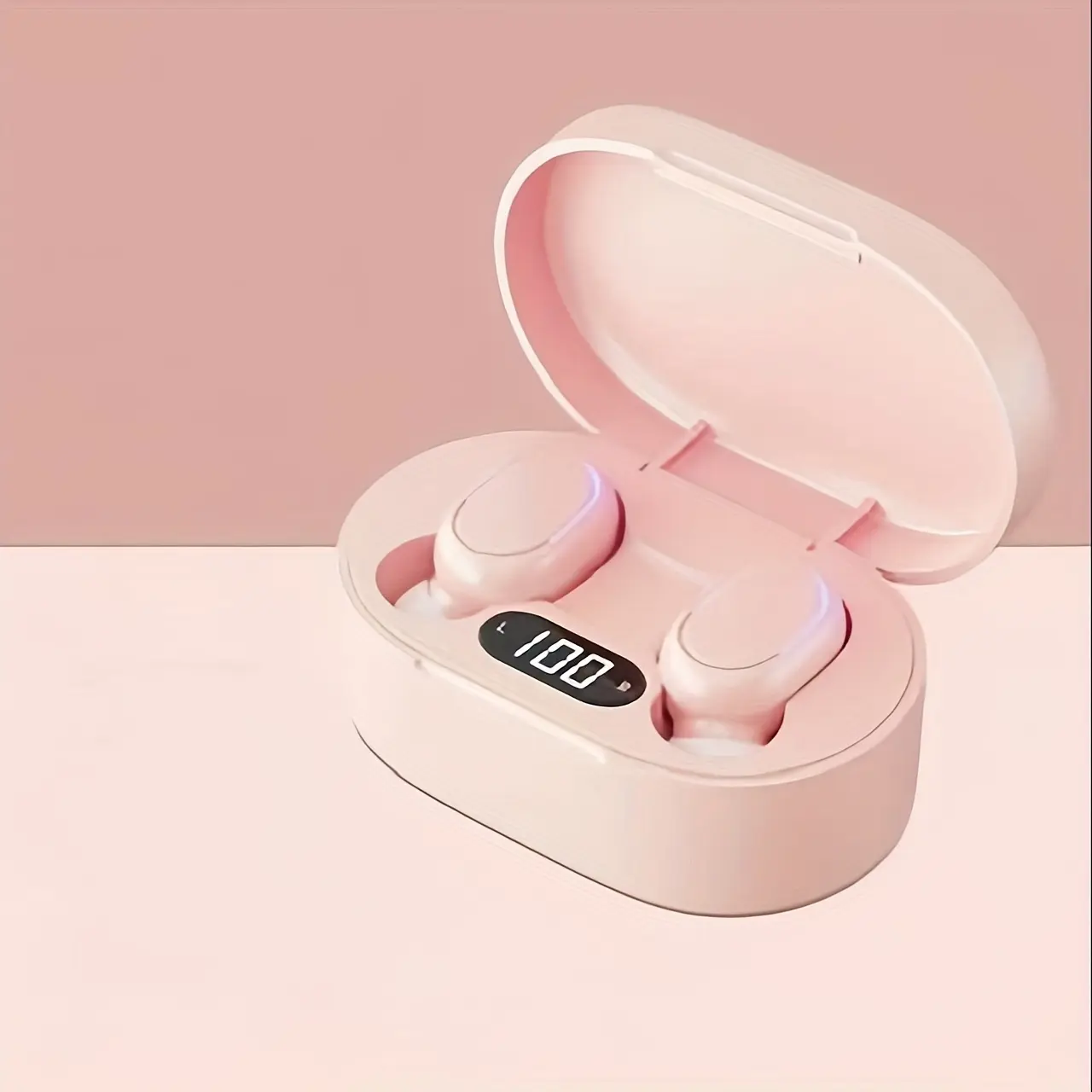 New Wireless Earbuds, High-Quality Sound Quality, Comfortable Fit Design + LED Touch Screen, Ideal Gift for Men and Women Suitable for Mobile Phones, Immersive Sports Music Gaming, Headphone