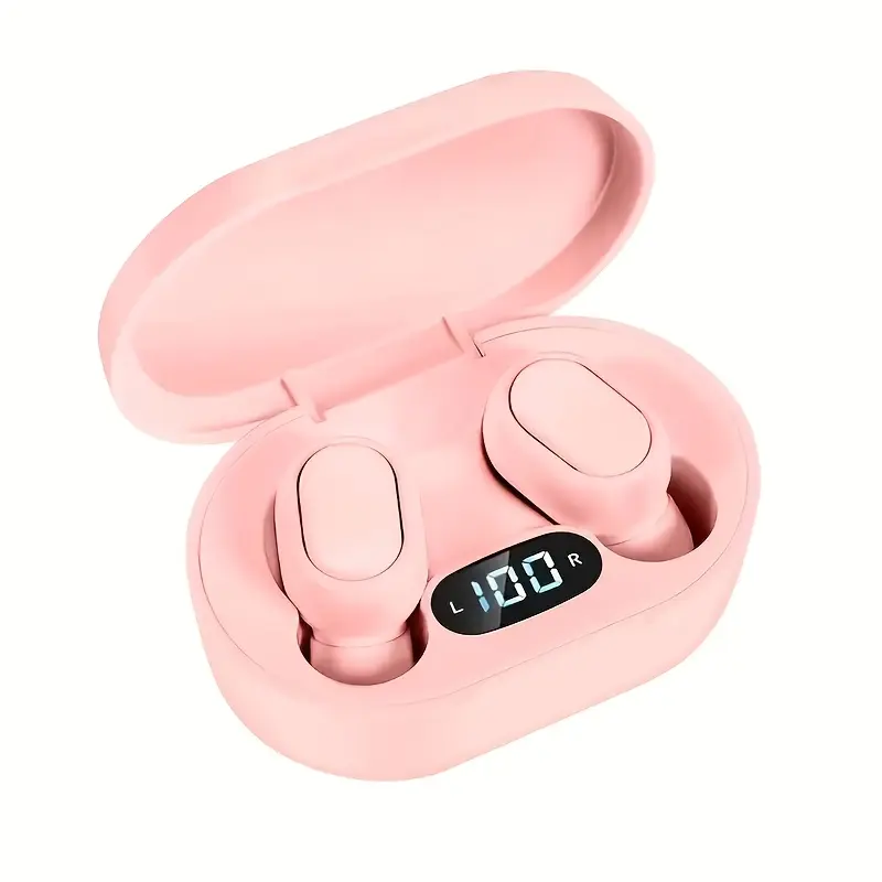 High-Quality True Wireless TWS Earbuds with Battery Display, Long-Lasting Battery Life, Lightweight and Portable In-Ear Design