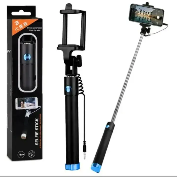 selfie stick with wire pin high quality
