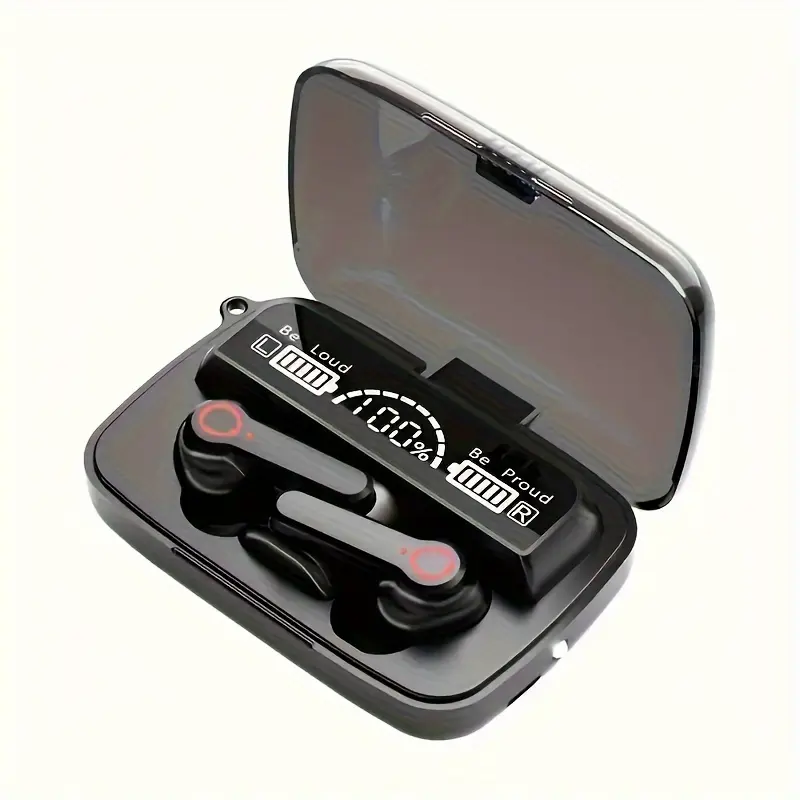 2025 NEW 1pc of TWS M19 Wireless Sports Earbuds with Hifi Stereo, 800mAh Charging, All Phones- Gaming& Sports, Works TWS In-Ear Headphones Android/IOS