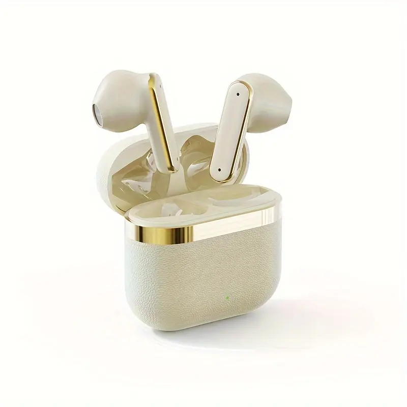 New Design True Wireless Music Semi In-Ear Headphones for Sports, Compact Earbuds Featuring TWS 9D HIFI Stereo Sound, HD Calling, And Stereo. Compatible with Android And Iphone for Music And Phone Calls.