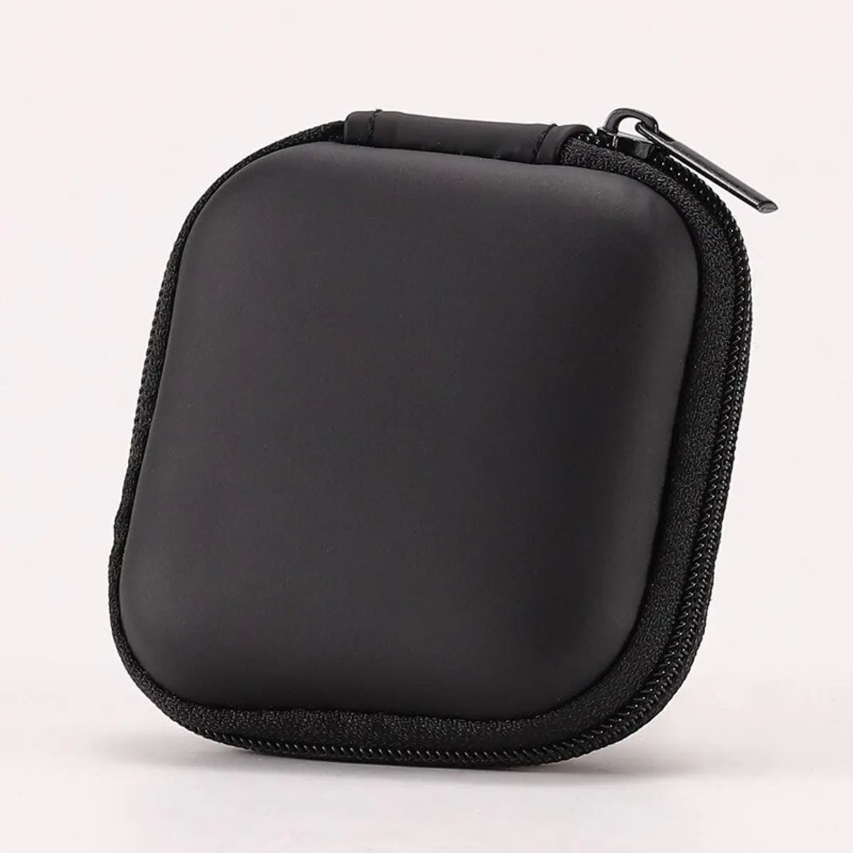 Handfree pouch Cover Charger Hard Case eva Earphone Earbuds Handfree Square Shape Storage Handsfree Cable Key Pouch Zipper Fabric Saftey Mini Box