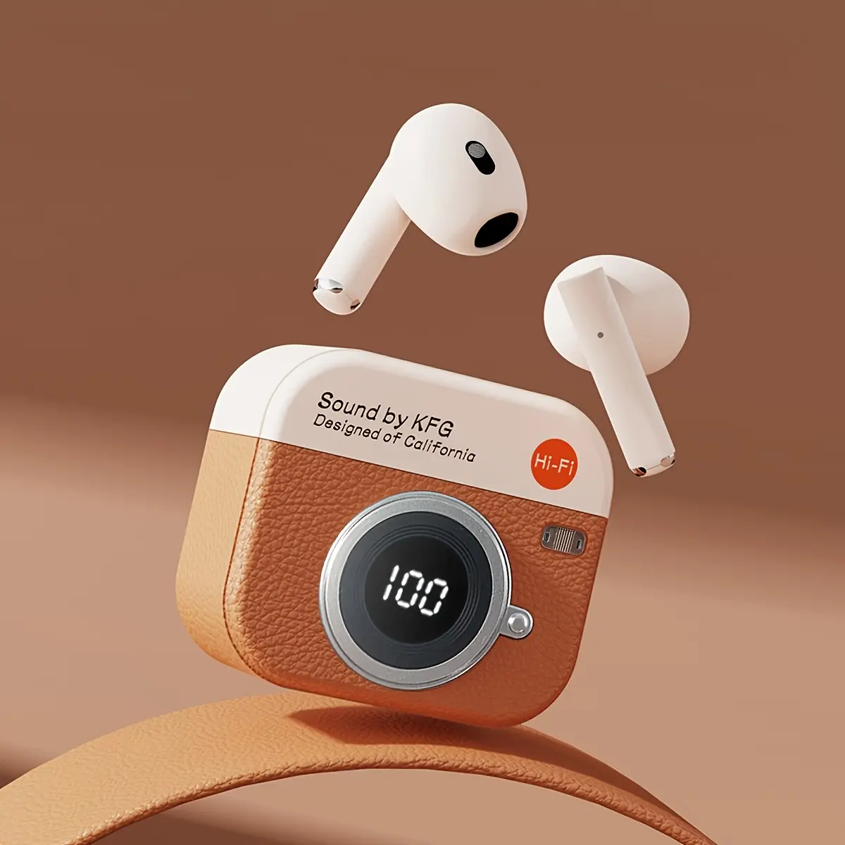 2025 New Design True Wireless Cartoon Camera with Music Semi In-Ear Headphones Couples Sports Mini Earbuds Video TWS 9D Hifi Stereo HD Calling Stereo Cortical Earphones for Android for iPhone Music Cellphone Smart Earpieces Headphones.11 festivals are available., Workout Earbuds, Gym Headphones, Stylish Earbuds, Compact Design, Durable Plastic, Highquality Sound, Wireless Earbuds, Music Lovers, Fitness Enthusiasts, Wireless Wireless Headphones, Wireless Wireless Earphones, Earbud