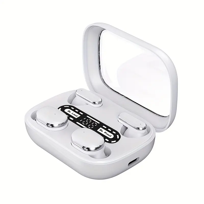 2025 New Senyang Design True Wireless In-Ear & Semi-In-Ear TWS Couple Fashion Dual Headset Mini Earbuds Music Gaming HIFI Bass Stereo ENC HD Calling Earphones for Android & iPhone Smart Sports Earpieces, Music Listening, Compact Design, Clear Sound Quality