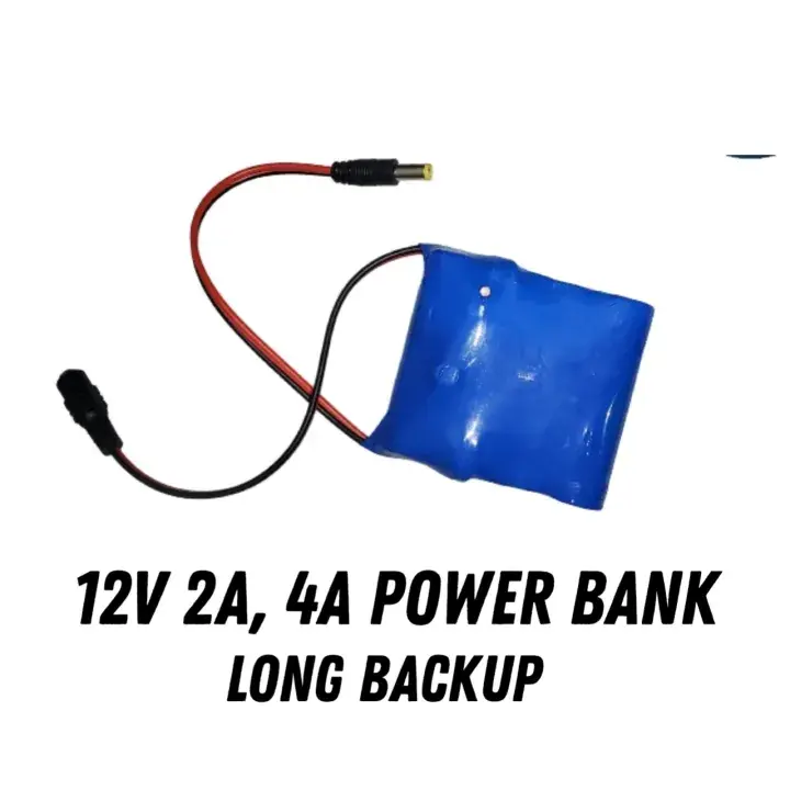 IP camera cctv camera power bank 12v for all WIFI router power bank ups battery for wifi router 12v 12 volts battery for Tp Link-Tenda-PTCL Fiber Base huawe Router 12 volt battery 18650 battery battery for wifi device in pakistan