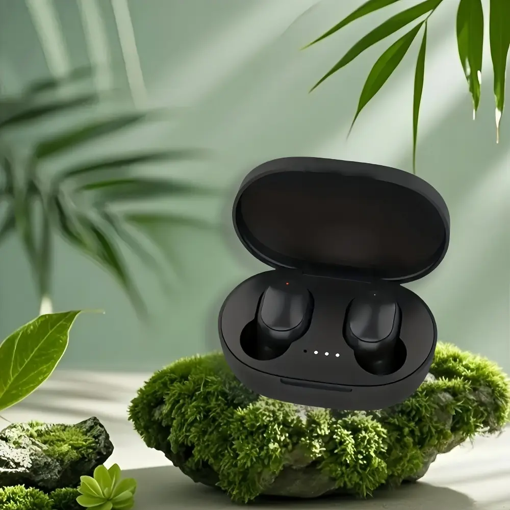 A6s Wireless Earbuds - Touch-Controlled, Noise-Isolating In-Ear Headphones for Gaming, Sports, and Fitness | Rechargeable Lithium Battery | Available in Blue, Black, White, and Green