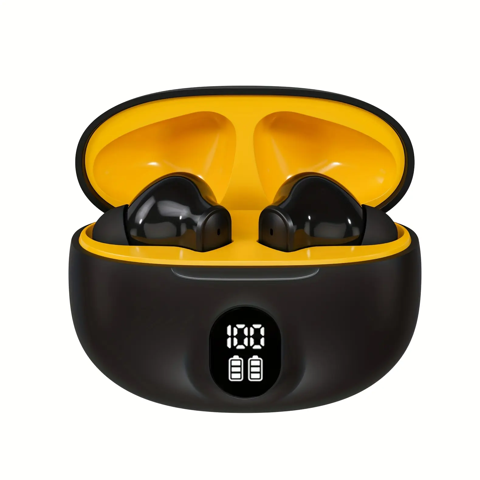 Wireless Earbuds with LED Power Display, Noise Cancelling, Wireless, Low Latency Gaming Headphones, -C Case, Compatible with Smartphones, Tablets, Laptops - Anime-Inspired Design, Fit, Long-Lasting Battery for Adults, Compatible with PS5/PS4/ Switch/Xbox One (No Charger Included)