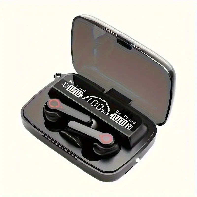 New Generation Wireless Earbuds- Earbud Headphones with LED Display, Hi-Fi HD Stereo Sound, sweat-resistant Design for Sports, Music, and Gaming, In-Ear Design, Advanced Technology, Wireless Connectivity, and Rapid USB Charging, Gaming Headphones, Music Earbuds, Modern Earbuds, Ergonomic Fit, Highquality Sound, Premium Audio, Noise Isolation, Gamers, Fitness Enthusiasts
