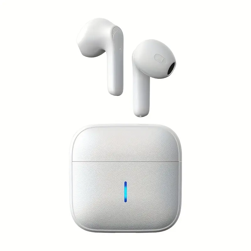 Wireless Earbuds | Comfortable Semi-Open Back Design | Ultra-Long Battery Life, Noise Cancellation, Touch Control, Charging | Sports and Gaming | Black | Stylish Earbud Design | Touch Control