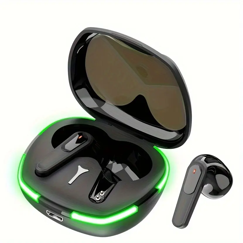 New TWS Wireless Earphones Headphones with LED Display Touch In-Ear TWS Wireless Earbuds Sports Music Game Headset for lOS/Android, Wireless Gaming Earbuds, Wireless Mini Earbuds, Travel Earbuds, Workout Headphones, Touch Control, Compact Earbuds, Secure Fit, Snug Fit, Wireless Charging, Noisefree Audio, Music Lovers, Commuters