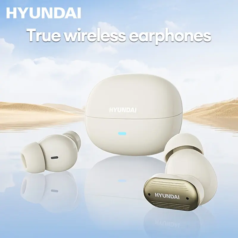 for HYUNDAI HY - Y02pro Wide Frequency Response & Clear Sound Wireless Bluetooth Earbuds for Entertainment Enthusiasts Media Consumption 2025 Popular Choice, Travel Headphones, Music Listening, Compact Design, Stylish Audio Gear, Highfidelity Sound, Durable Build, Inear Headphones, Techsavvy Users, Music Lovers