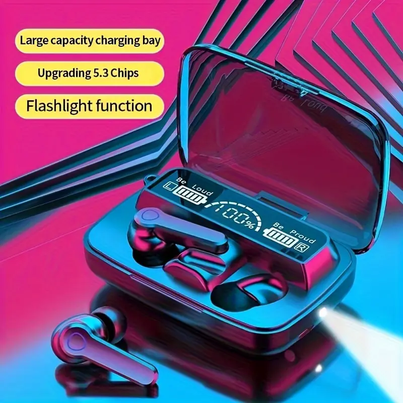 Hi-Fi Stereo Wireless Sports Headphones with Noise Cancelling Microphone, Earbuds for Running, Wireless Connectivity, USB Charging- TWSM19, Mobile Sound, Stereo Music, Anime Theme, Headset, Noise Cancelling Headphones, Headset For Cell Phone, Gaming Headphones, Headset With Microphone, Headphones With Microphone, Gaming Headset, Headphones Noise Cancelling, Swimming Headphones, Earbuds With Microphone, Handsfree Earphone, Earbuds With Noise Cancellation, Headset With