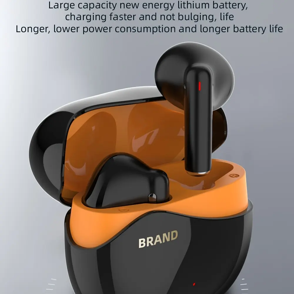 2025 New Wireless Earbuds with Super Long Battery Life, Dual-Directional Calling, Noise Cancellation, High-Quality Sound for Running and Sports, Comfortable for Both Men and Women