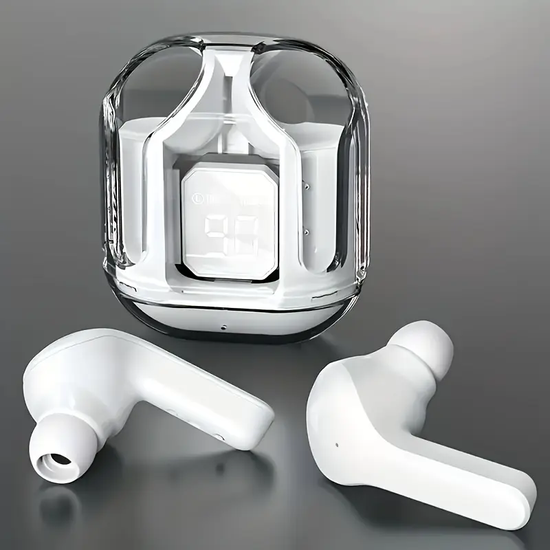 New 2025 TWS Earbuds - True Wireless Stereo, Touch Control, Low Latency and High Performance, Ergonomic Design, Suitable for Sports Gifts