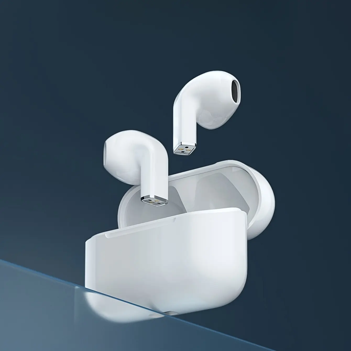 2025 New Style True Wireless semi in-ear sports music headset mini Earbuds TWS HIFI bass Stereo HD calling Stereo Earphones for Android for iPhone Cellphone gaming Earpieces smart couples headphones, Sports Headphones, Travel Headphones, Compact Earphones, Semi Inear Design, Durable Earbuds, Touch Control, Wireless Earbuds, Tws Earphones, iPhone Users, Sports Enthusiasts