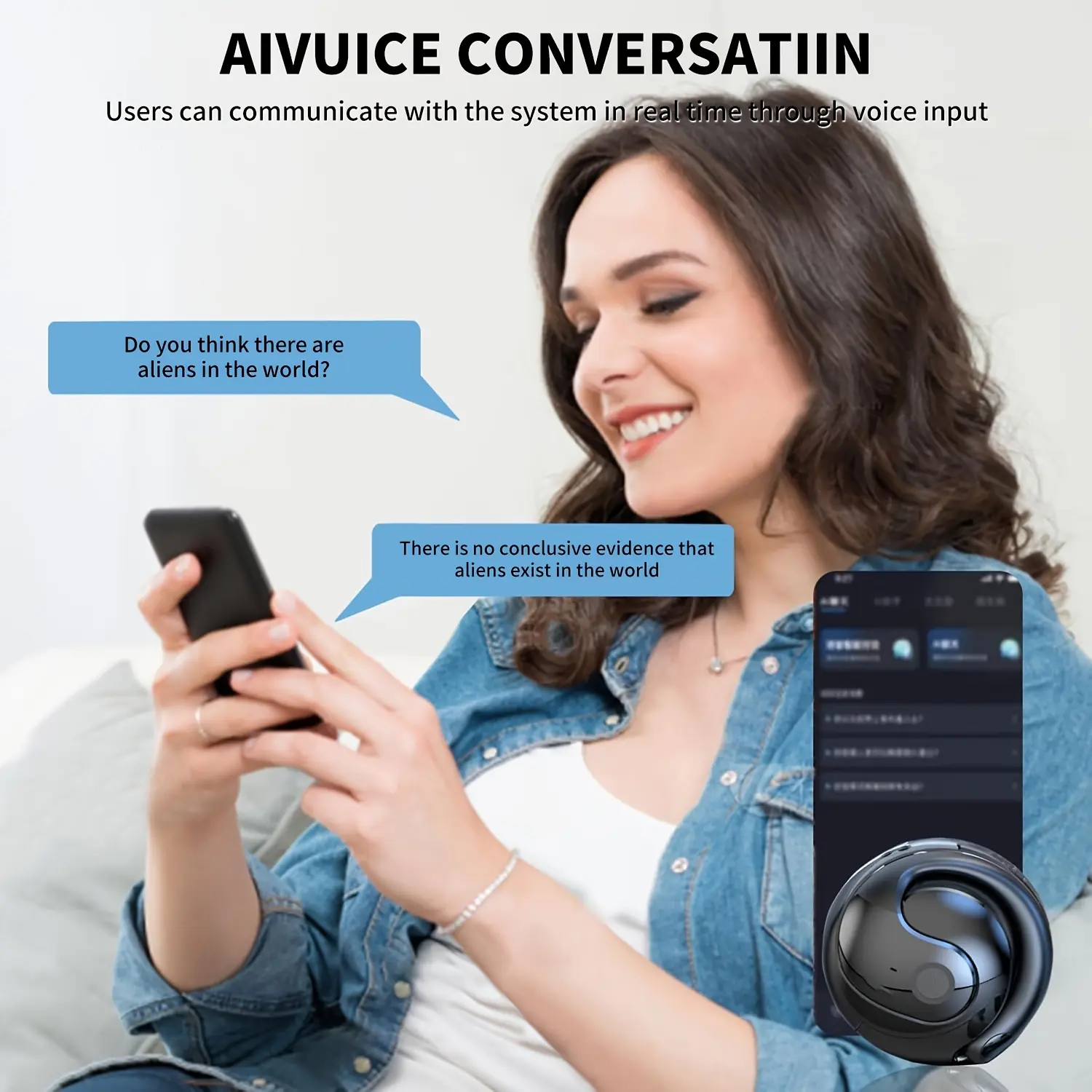 Smart Translation Earbuds- 144 Languages& Accents, Real-Time Wireless Headphones with Type-C Charging Case, Long Battery Life, Ideal for Travel& Business Learning, Sleek Design, Comfort Fit, Wireless Earbuds