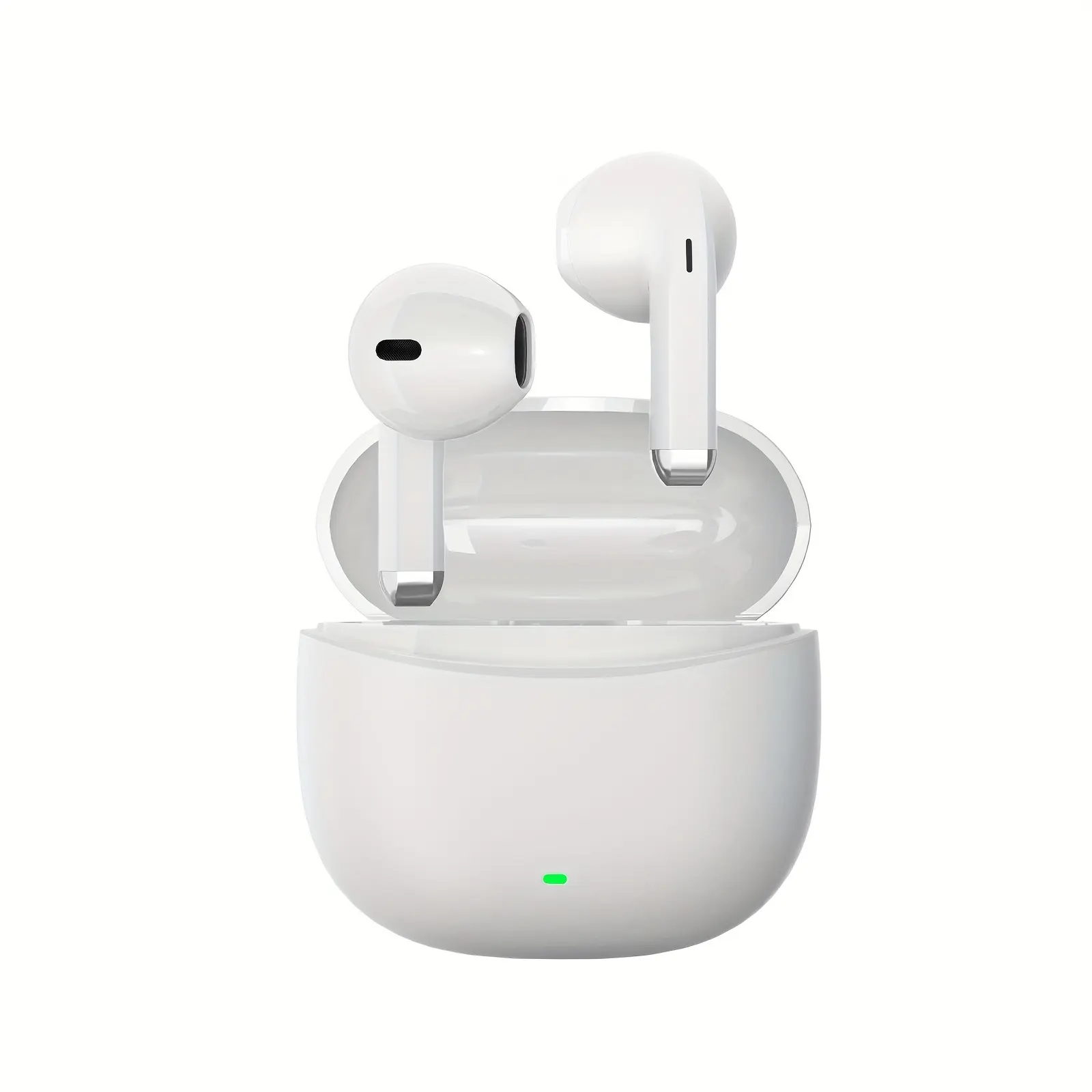 GENAI TWS P210 Wireless In-Ear Headphones with AI Clear Call, Noise Reduction & Dual Microphones, 5.4mm Driver, 24H Standby Time, USB-C Charging, Lightweight Design for Gym, Commuting, Travel, Wireless Headphones, Commuting Audio, Sleek Headphone Case, Durable Plastic Case
