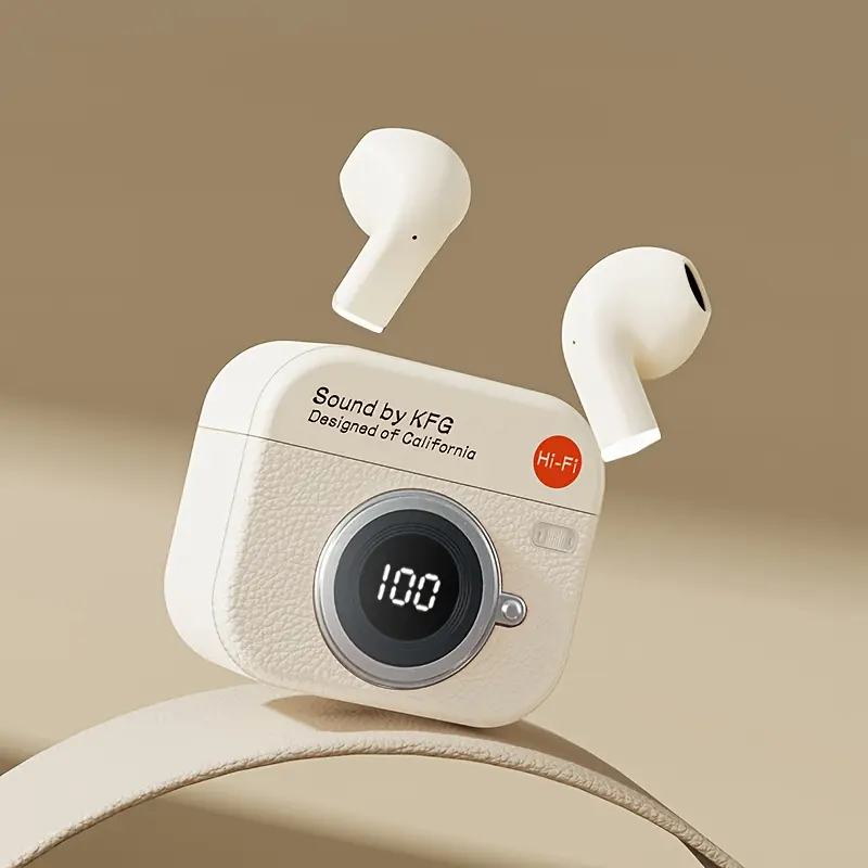 New Style 2025 True Wireless cartoons earpods camera with music semi in-Ear Headphones couples sports mini Earbuds video TWS 9D HIFI Stereo HD calling Stereo Cortical Earphones for Android for iPhone music Cellphone smart Earpieces headphones, Wireless Earbuds, Earphones Wired, Wireless Earphones, Wired Earbuds, Earphones for iPhone, Wireless Headphones, Handsfree Calls, Workout Earbuds, Compact Earphones, Stylish Earbuds, Durable Earphones