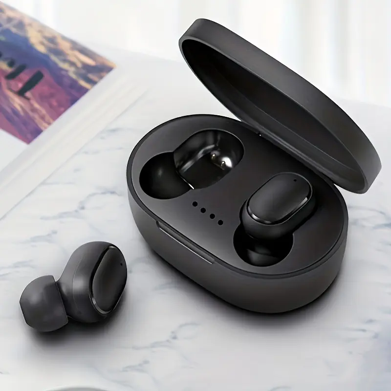 Wireless Headset Headphone Stereo Noise Cancelling, In Ear Wireless Earbuds, Wireless Touch Headphones, Wireless Earbuds Charging Case, Control Music Player Audio Earphones Electronic Earbud