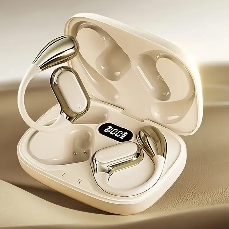 2025 New Style True Wireless on-ear earpods music none-in-ear headset gaming couples Earbuds video TWS HIFI bass 9D Stereo HD calling Earphones for Android for iPhone Cellphone sports Earpieces smart headphones, Wireless Earbuds, Headphones Wired, Wired Headphones, Earbuds Wireless, Wireless Earphones, Gaming Headphones, Music Earphones, Openear Design, Sleek Earbuds, Ergonomic Fit, Highquality Sound, Premium Audio, Touch Control, Tech Enthusiasts, Fitness Lovers