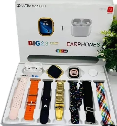 Smart watch Y80 ULTRA Smart Watch 2.02 inch high-definition large screen high configuration version+8 strap combination+case