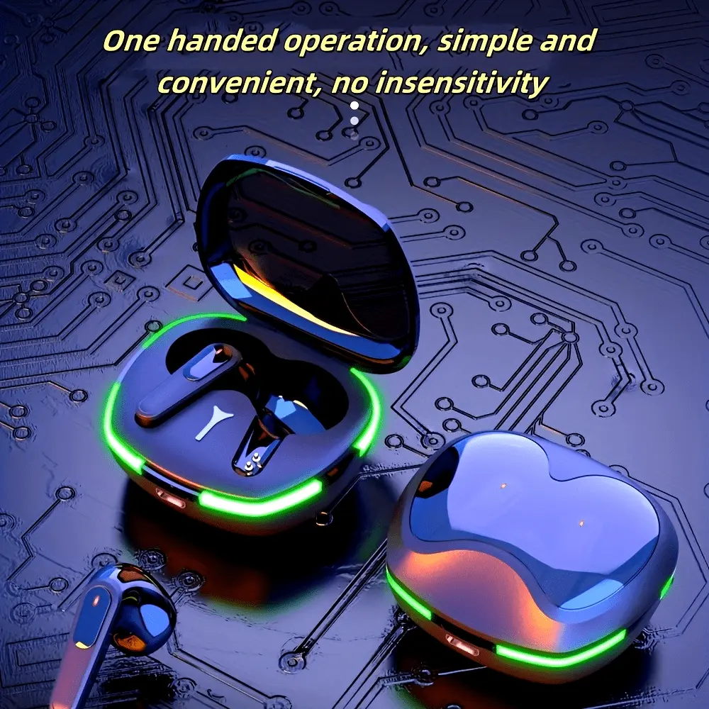 2024 New Wireless Earphones Headphones LED Display Touch In-EarTWS Wireless Earbuds Sports Music Game Headset for IOS/Android