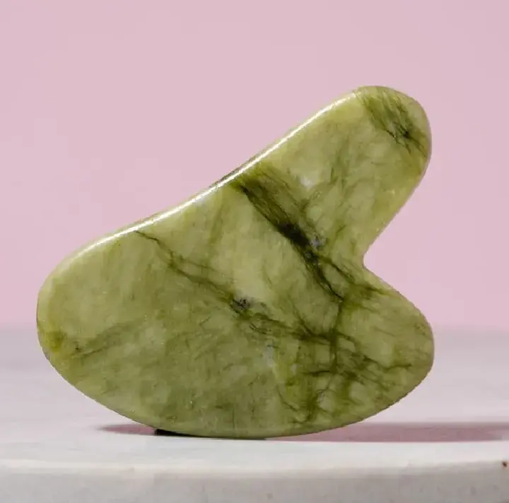 Natural Jade Gua Sha Stone large size for skin beauty system