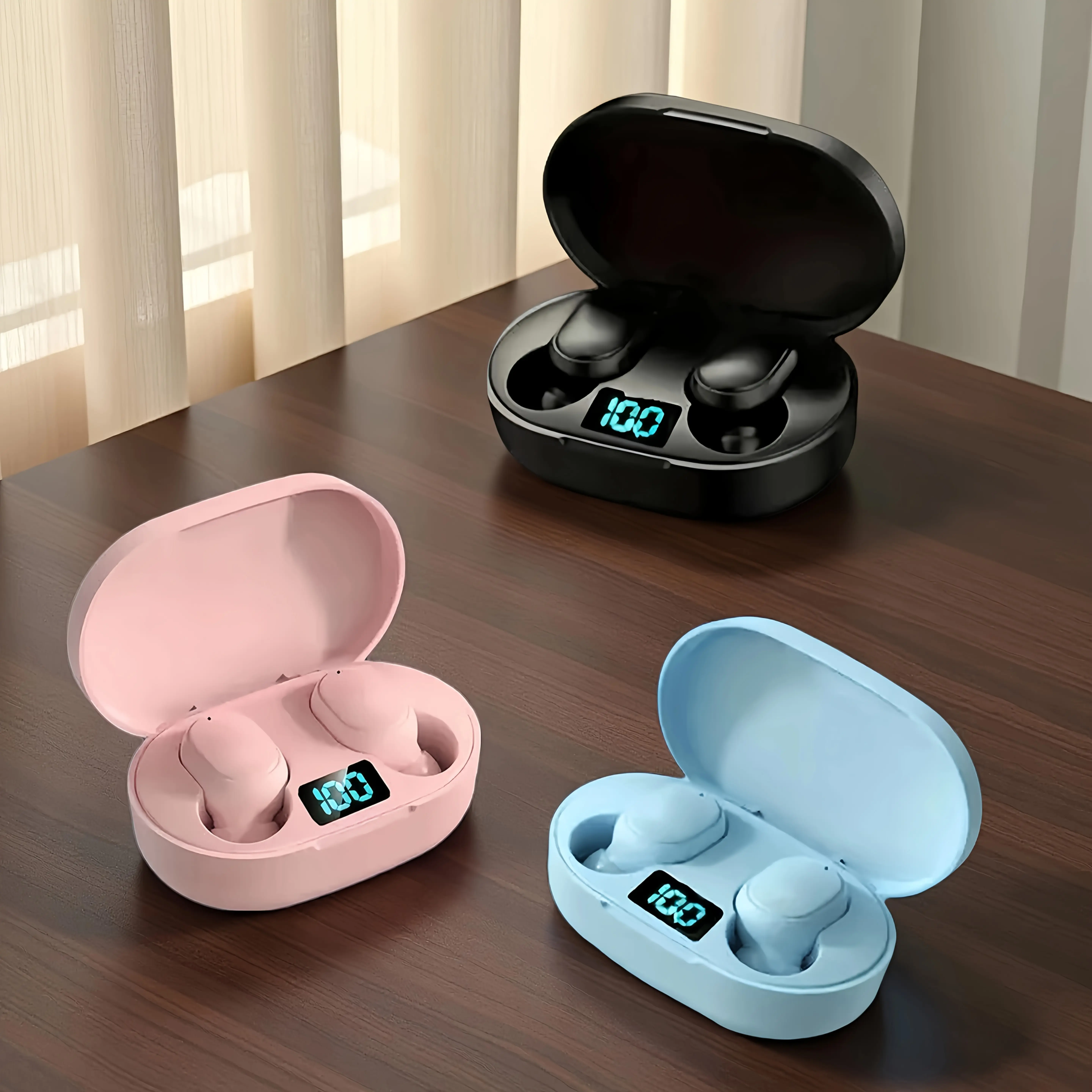New Generation of Popular Wireless In-Ear Headphones Features a Stylish And Lightweight Design, Comfortable Fit That Resists Falling Out, One-Button Control, And an Extremely Long Battery Life. These Wireless Earbuds Are Compatible with Various Devices, Making Them Ideal for Sports, Daily Use, Studying, And Travel. Highly Recommended As a Top Choice for Personal Use Or As Gifts!