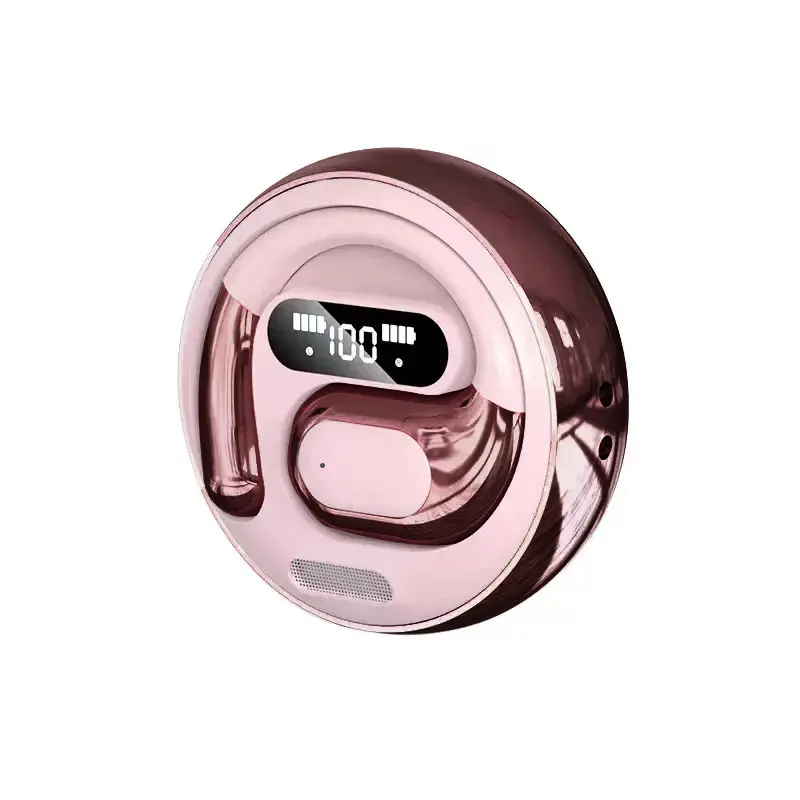 New 144 Language Translation Bluetooth earphones: Instant Translation Headphones with Type-C Charging Case, Built-in Noise Cancelling Microphone, Suitable for Travel, Business, And Work, Artificial Intelligence wireless Bluetooth earbuds over the ear, Multilingual Conversation, Travel Headphones, Overear Design, Sleek Earphones, Durable Plastic, Lightweight Build, Translation Device, Frequent Travelers, Business Professionals