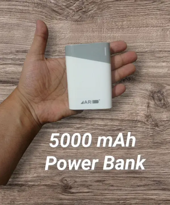 Power bank - Power bank 5000mah - Dual output - Power bank - Fast charging power bank - Power bank with display - Portable power bank - High quality power bank - Power bank for mobile