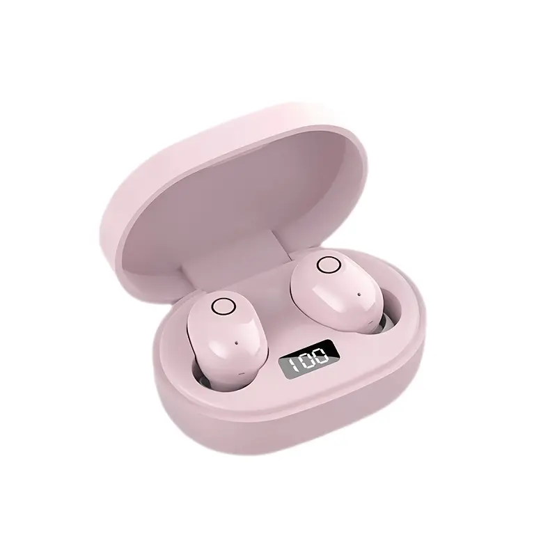 TWS Wireless Music Earphones in Ear LED Earphones with Microphone Wireless Earphones for Calling, Sports And Gaming, Comfortable Mini Earbuds Suitable for Mobile Phones And Laptops