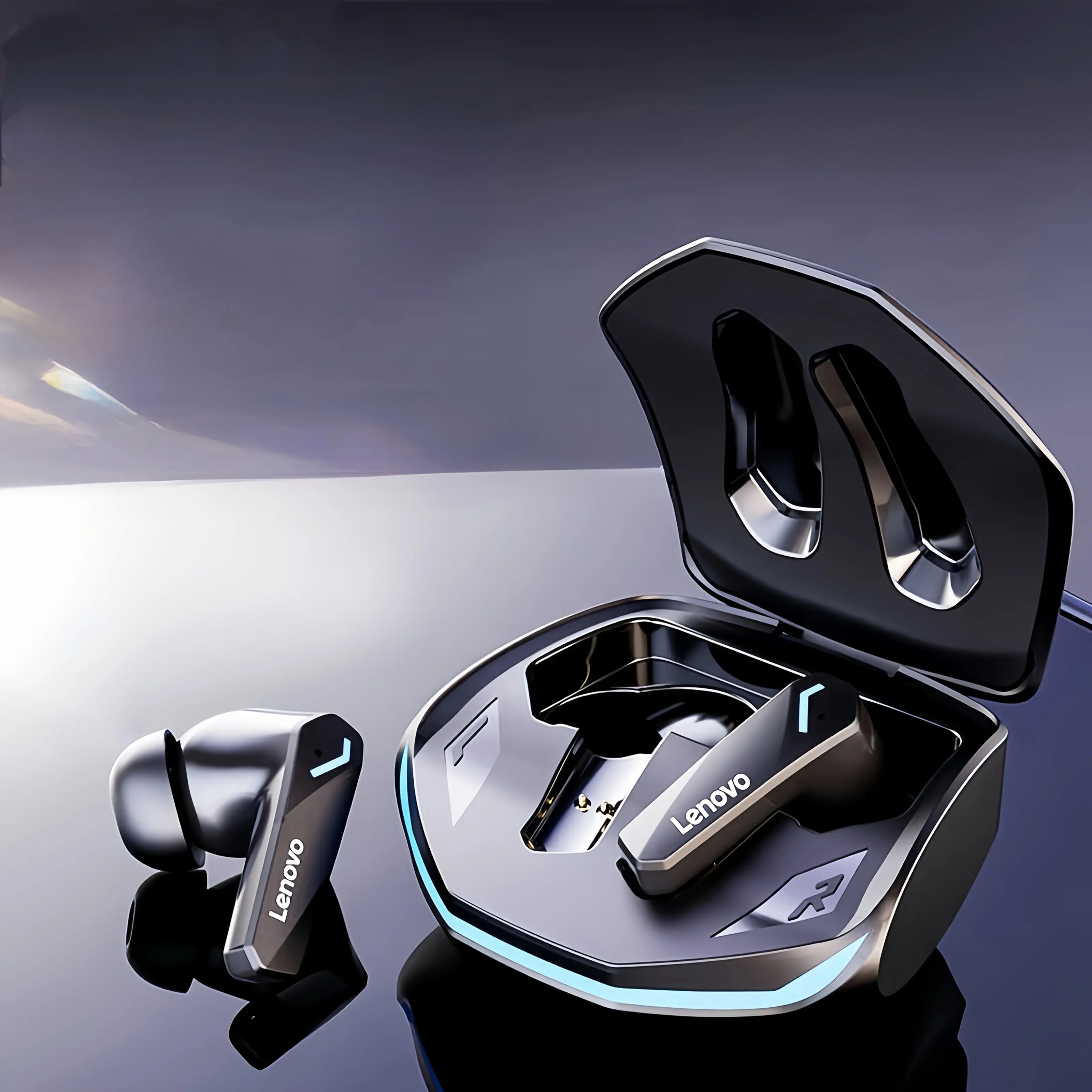 Lenovo GM2 pro intelligent noise reduction reduces ambient noise, the sound is delicate and authentic wireless bluetooth headset
