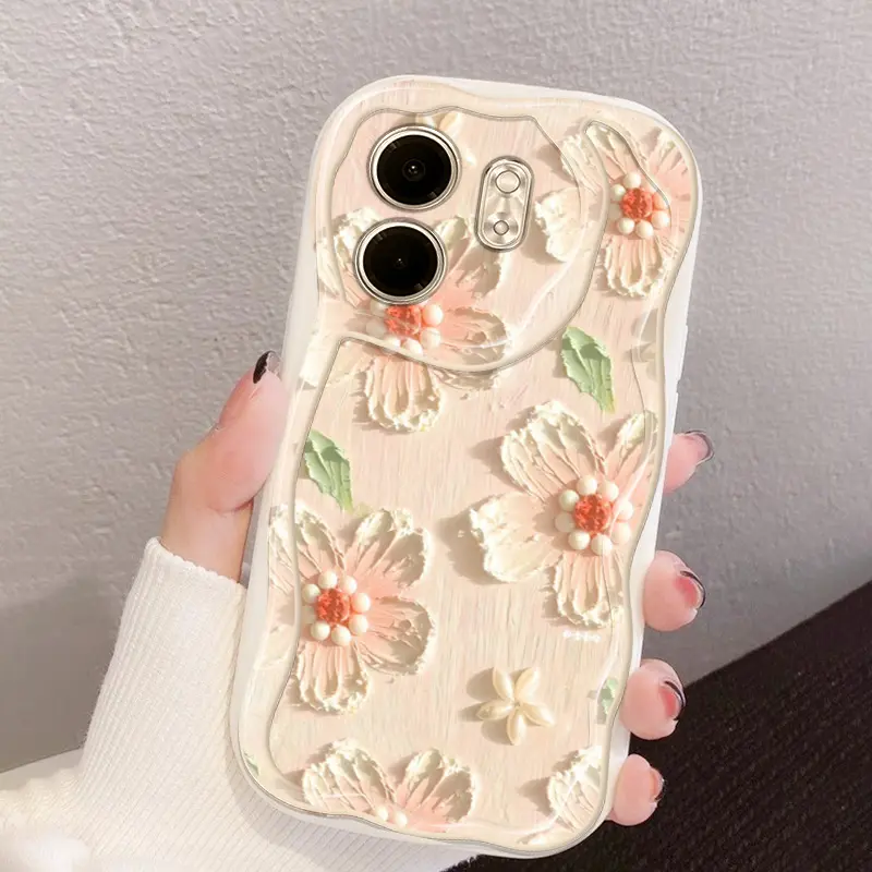 VRQR Wave soft shell for infinix Smart 10 Plus Smart 9 Phone Case Personalized Pattern Casing Hot 50i Tecno Spark GO 2 pop 10
