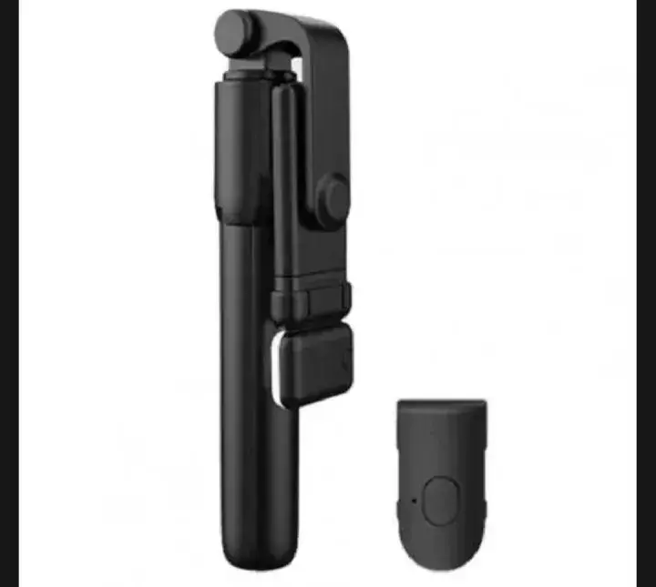 4 in 1 Extendable Portable Selfie Stick with light & Full Tripod Stand