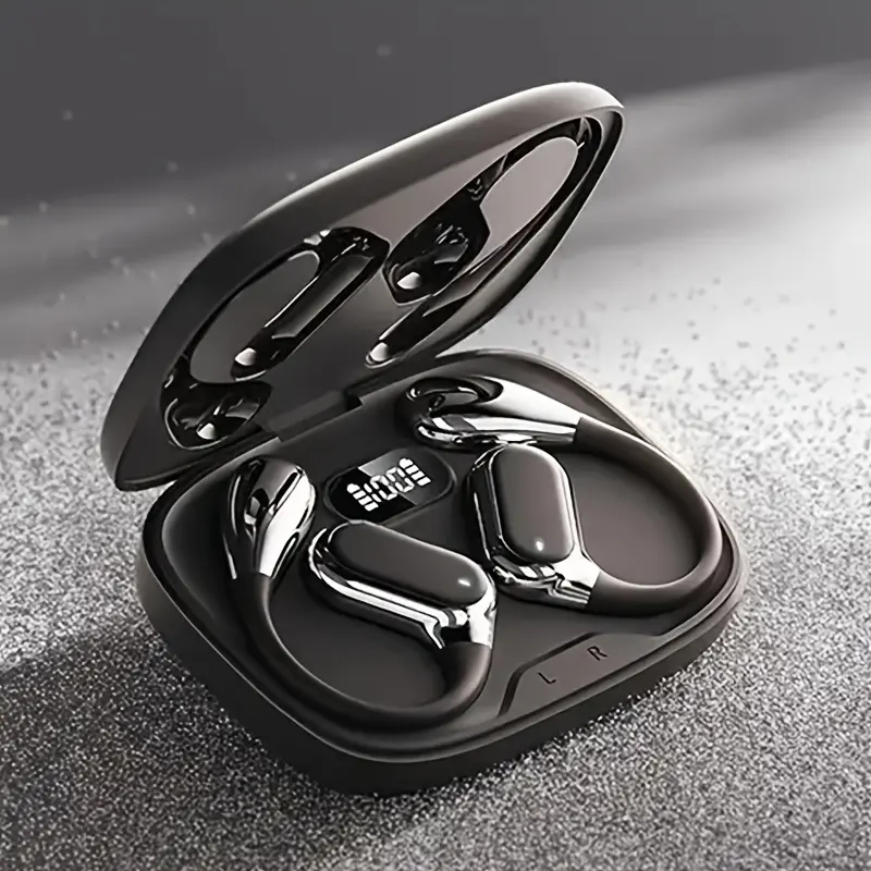 2025 New Style True Wireless on-ear earpods music none-in-ear headset gaming couples Earbuds video TWS HIFI bass 9D Stereo HD calling Earphones for Android for iPhone Cellphone sports Earpieces smart headphones, Wireless Earbuds, Headphones Wired, Wireless Headphones, Sports Earpieces, Openear Design, Ergonomic Fit, Noise Isolation, Touch Control, Tws Earbuds, Fitness Enthusiasts, Commuters