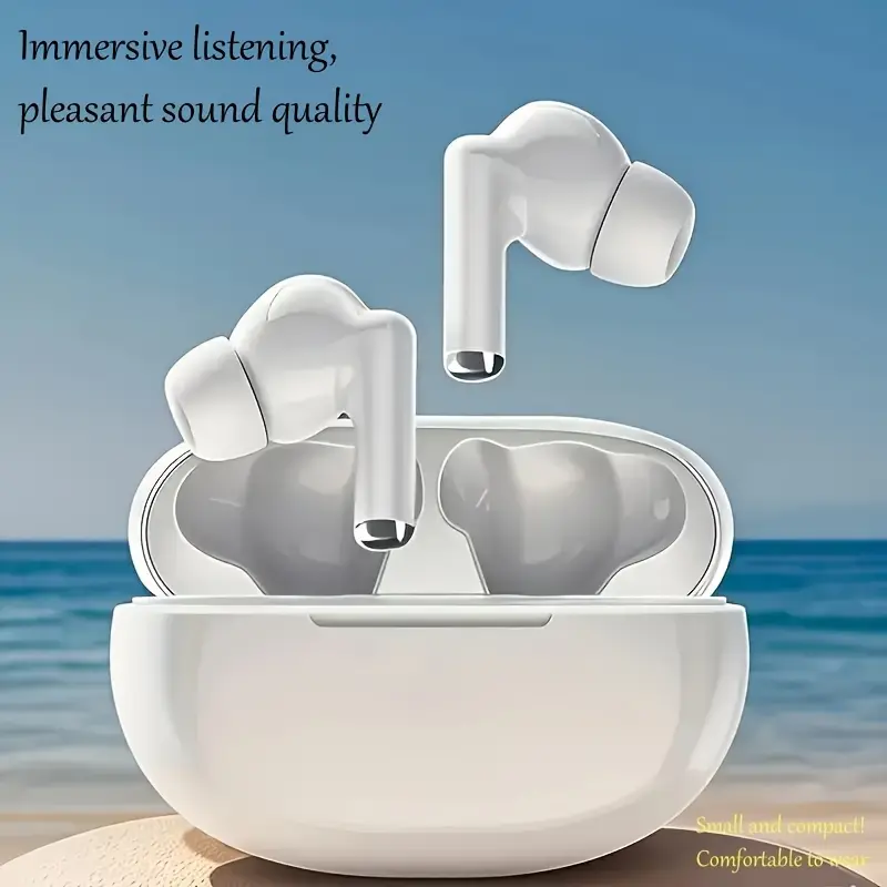 2025 New TWS Wireless Earphones, Game Low Latency/Gaming Headphones, Sports Anti-Fall/Earphones, Wireless 5.3, Noise Cancelling Earbuds, Long Battery Life, HIFI Sound, Comfortable Wear, Suitable for Android and for iphone, In-Ear Headphones for Gaming/Running/Commuting with Packaging Box, Best Choice for Friends and Students