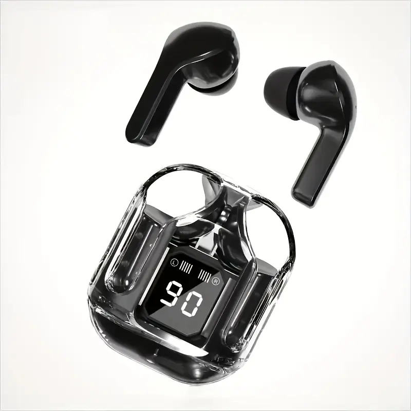 1 Crystal Clear TWS Earbuds - True Wireless Stereo Sound, Touch Control, Low Latency & High Performance, Ergonomic Design