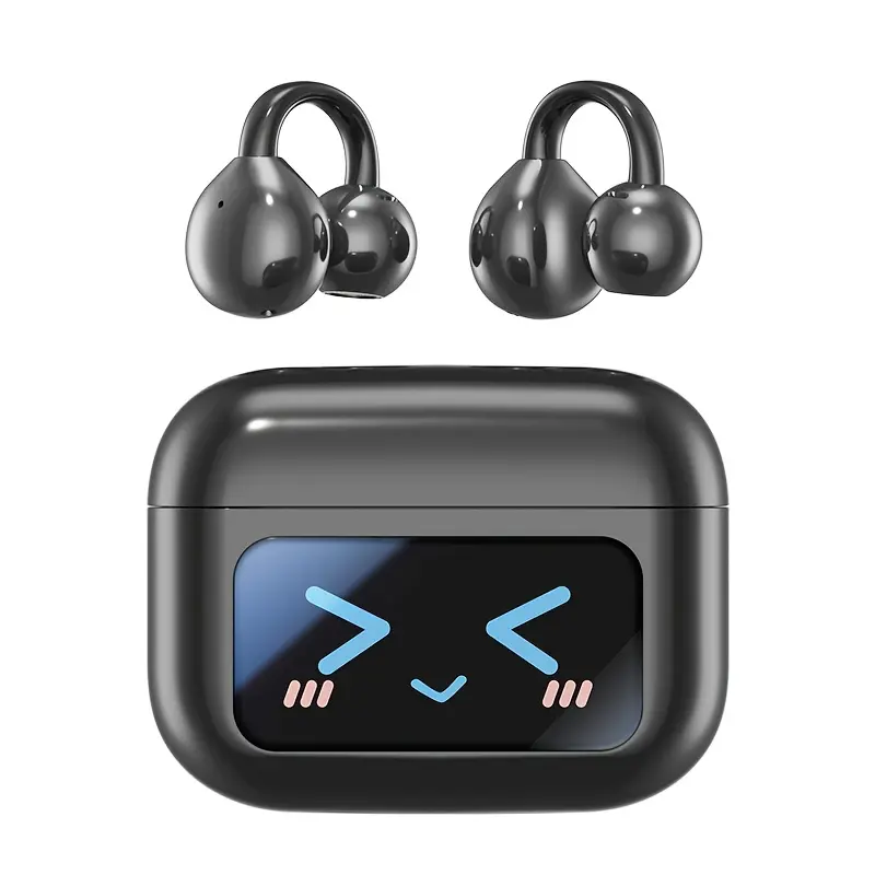 TWS wireless Bluetooth earbuds, sports earphones, cute touch screen smart earbuds, ultra-long transmission distance in-ear wireless headphones, Built-In Microphone, Multilingual Switching, High-Definition Sound Quality, Low Latency Noise Cancellation