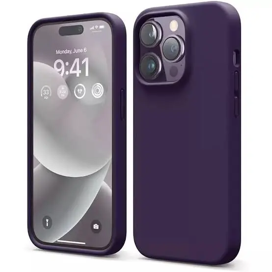 iPhone 14 Pro Max/14 Pro Official Silicone Back Cover Case - High Quality, Durable Protection, Sleek Design