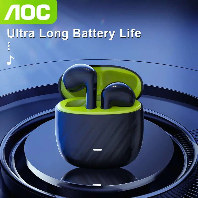 New Upgrade Wireless Earbuds with Built-In Microphone, Touch Control, Volume Adjustment, Long Battery Life, And Noise Reduction for Calling, Gaming, And Music- Black& Green, Gaming Headphones, Sleek Earbud Design, Durable Plastic Case, Music Earbuds, Mini Earbuds Sans Fil, Call Earbuds, Handsfree Calling, Compact Earbuds, Lightweight Earbuds, Plastic Earbuds, Comfortable Wear, Touchsensitive Earbuds, Students, Commuters