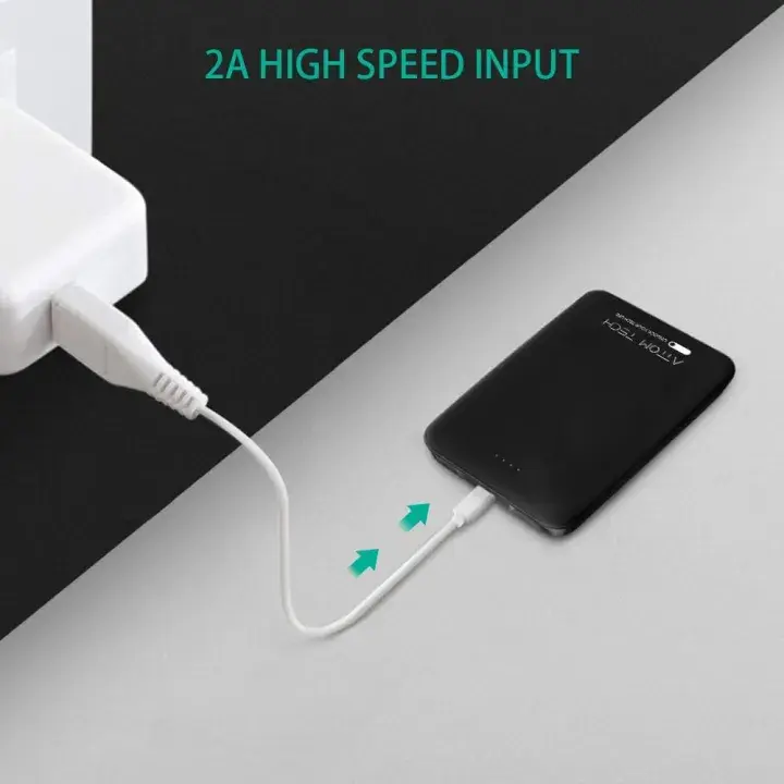 Pocket size power bank 5000 MAH for all mobile phones