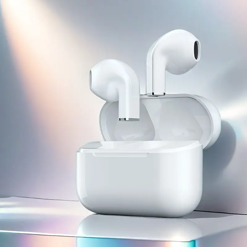 Long battery life wireless earbuds, specially designed for sports and gaming, equipped with mini dual-channel in-ear universal adapter.