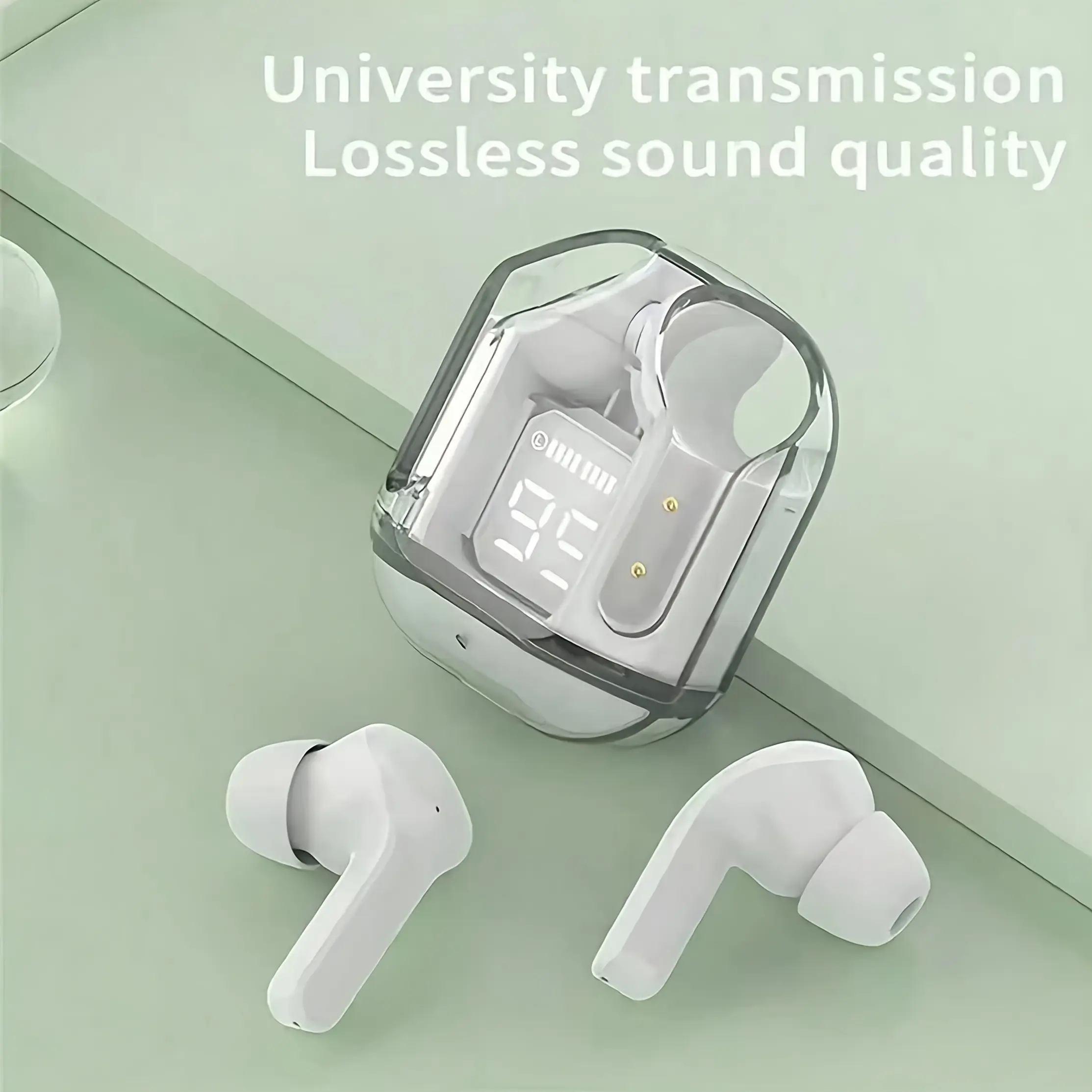 Cuffie Wireless In-Ear Sports Gaming Headphones - Stereo Sound, USB Charging, Battery, Perfect Gift for Men and Women, Black, Elegant Earbuds, Durable Design, Wireless Headphones, Active Lifestyle, Sleek Design, Highquality Audio, Fitness Enthusiasts, Wireless Wireless Headphones, Wireless Earphones, Headphone, Earbud