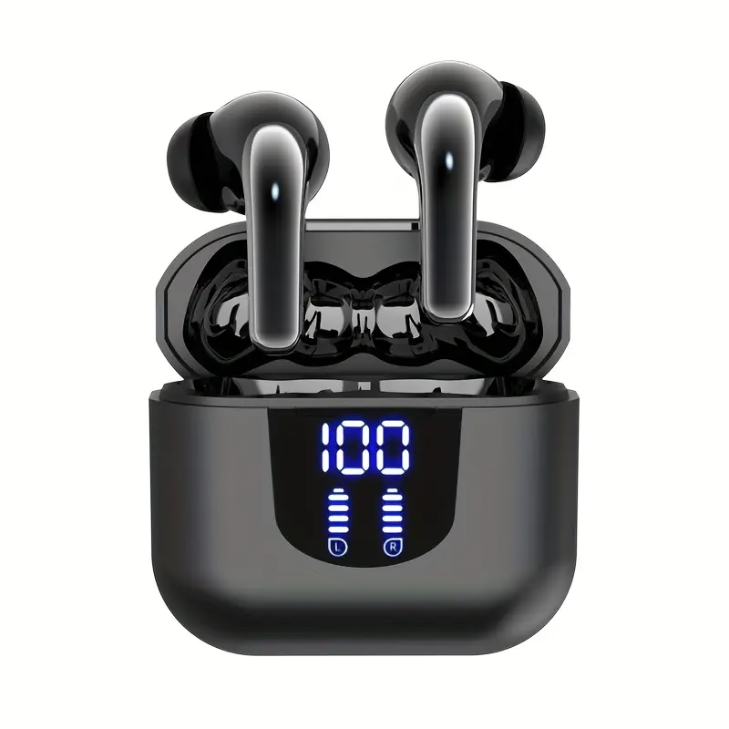 Hi-Res Wireless Earbuds - Long Battery Life, Compact Stereo In-Ear Headphones for Sports and Gaming, USB Charging, Noise Cancelling Calls, Touch Control, Plastic Material, Anime/Movie/Game Themes, Rechargeable Lithium Polymer Battery, 5W Non-Fast Charge, Capacitive Microphone | Sporty Design with USB Charging Function, Sport Earbuds Wireless, Travelfriendly Earphones, Stylish Earphones, Durable Earphones, Movie Theme, Ergonomic Fit, Fitness Enthusiasts
