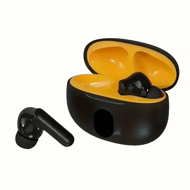 Best Digital Display Wireless Earbuds, Stereo Sound Headphones for Sports/Office/Gaming, Perfect Gift for Men and Women