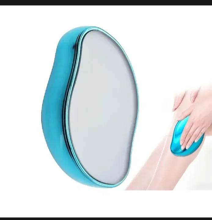crystal hair remover stone Painless Epilator Reusable Depilation Tool for body hair. Portable Hair Removal Beauty Tool- Hair remover Stone for Man and Women