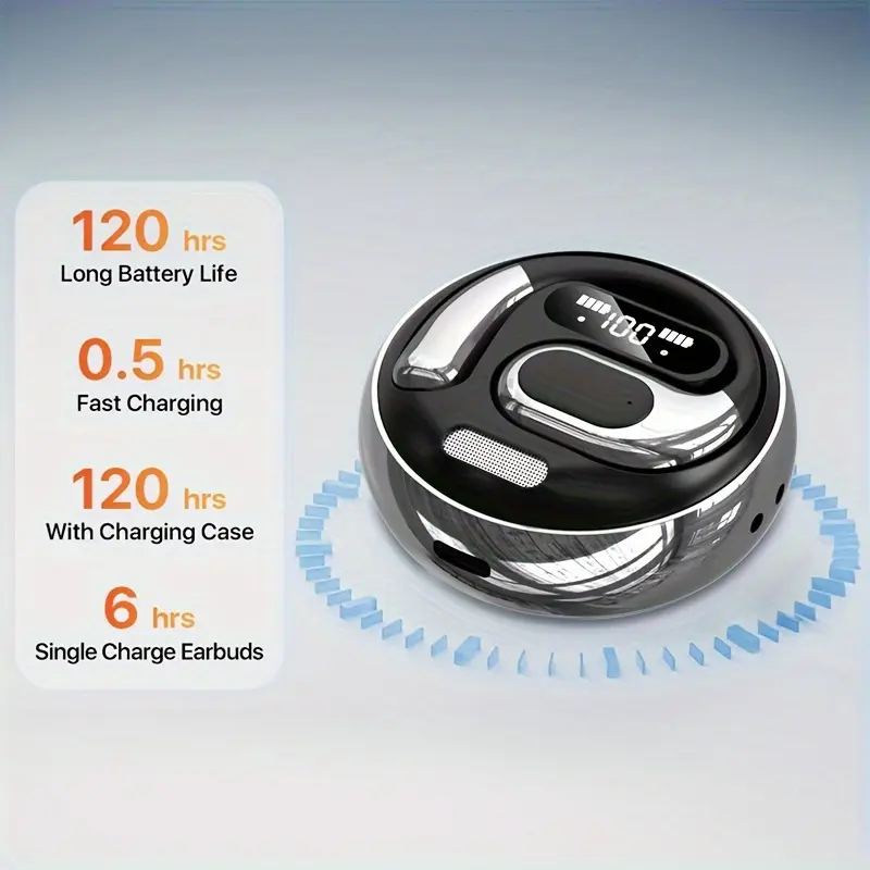 AI Digital Display Neckband Wireless Translation Earbuds - HIFI Sound Quality Compact TWS Earbuds with Zero Latency, Fast Charging, Long Battery Life, Perfect for Study, Business, and Travel, Ideal Gift, Study Accessories, Sleek Design, Durable Plastic, Translation Earbud Wireles, Translation Earphone, Translator Earbud, Real-time Language Translator Earphone, Real-time Language Translator/ai Translation Earphones With Japanese Manual, Earbud, Headphone