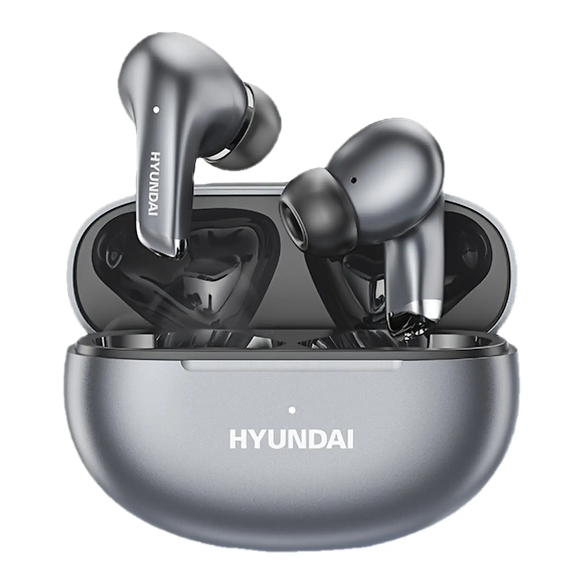 HYUNDAI 2024 Earbuds - High-Resolution Sound Quality, Dual AAC & SBC Decoding, New 5.3 Chip for Enhanced Connectivity, Intelligent Noise Cancellation, Smart Control, Comfortable Fit, Long Battery Life, Auto-Pairing, and Clear Voice Calls, Noise Cancelling Earbuds, Earbuds High Quality, Monster Earbuds, Noise Cancelling Headphones, Travel Headphones, Ergonomic Fit, Inear Design, Premium Build, Advanced Technology, Office Workers, Music Lovers