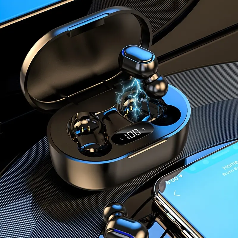 New Wireless Earphones Headphones with LED Display Touch In-EarTWS Wireless Earbuds Sports Music Game Headset for IOS/Android